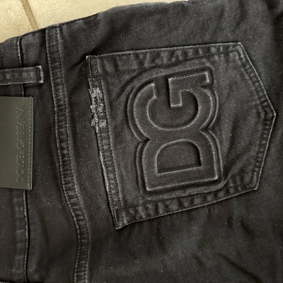 Dolce & Gabbana Black Slim Denim - Picture 5 of 6